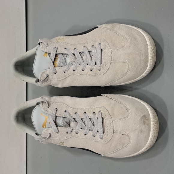 Men's Puma Liga white suede sneakers - Picture 2 of 13